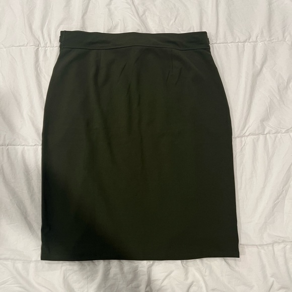 New York Clothing Co green skirt sz L - Picture 3 of 8